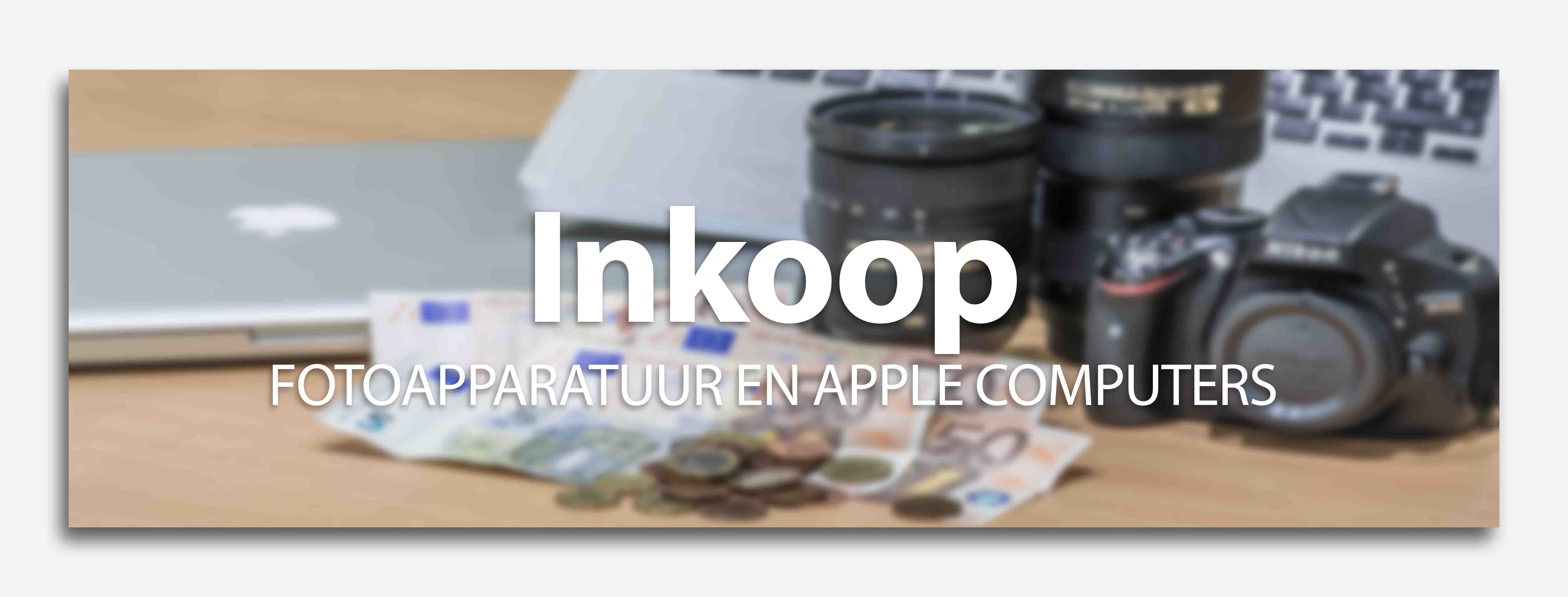 inkoop apple iMac macbook pro iPhone iPod foto camera objectief lens