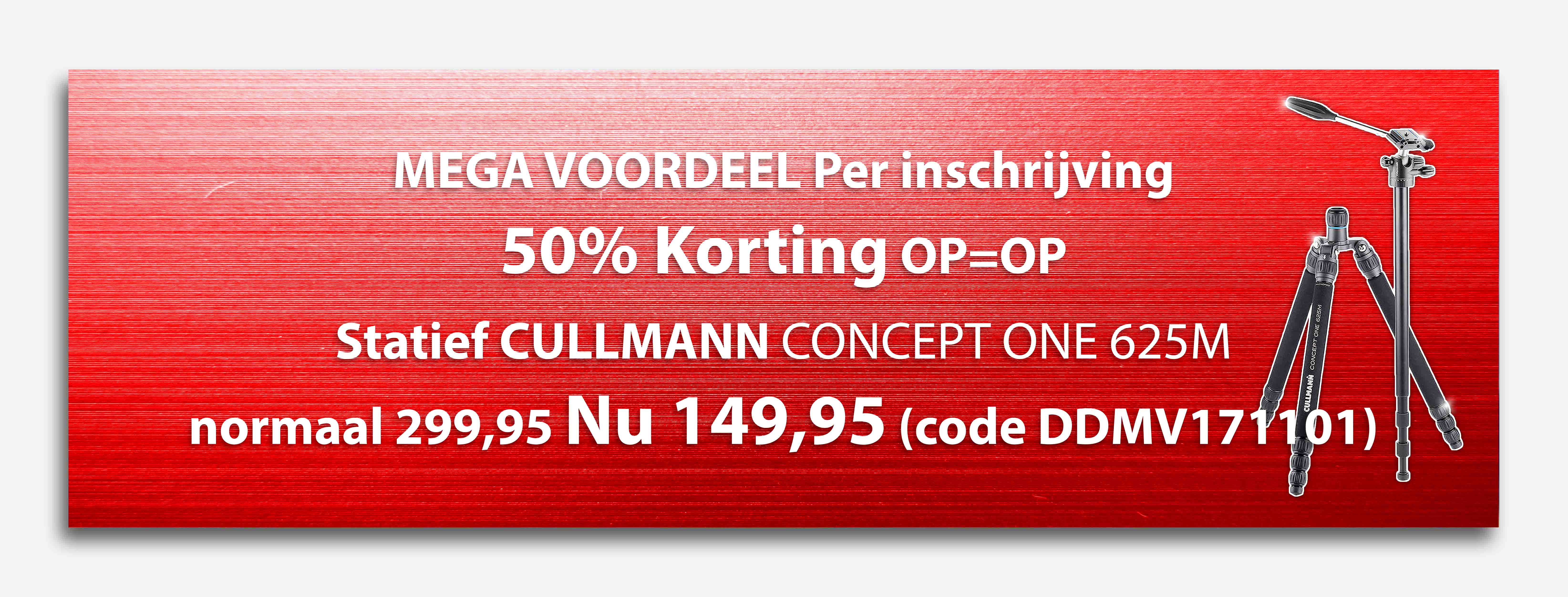 statief actie